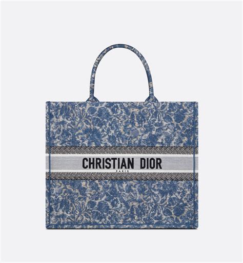 dior book tote dark blue|dior book tote personalized.